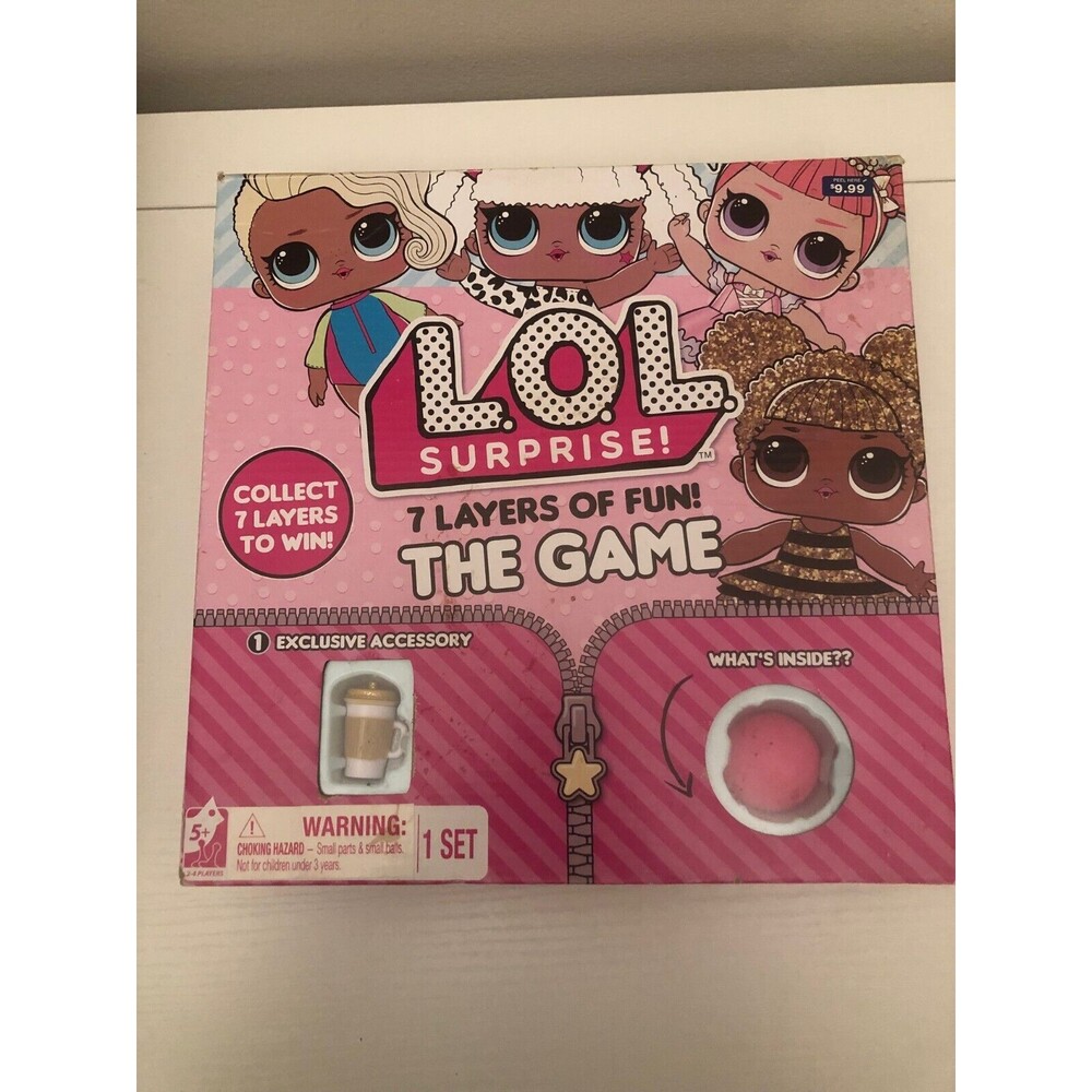 L.O.L Surprise 7 Layers of Fun The Game with LOL Exclusive Accessory New!!